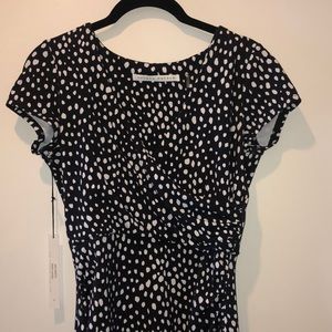 Susana Monaco Gisla ruched dress, new w/ tags